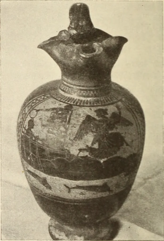 An illustration from Archaiologik ephmeris : ekdidomen hypo ts en Athnais Archaiologiks Hetairias, 1862, leaf 121