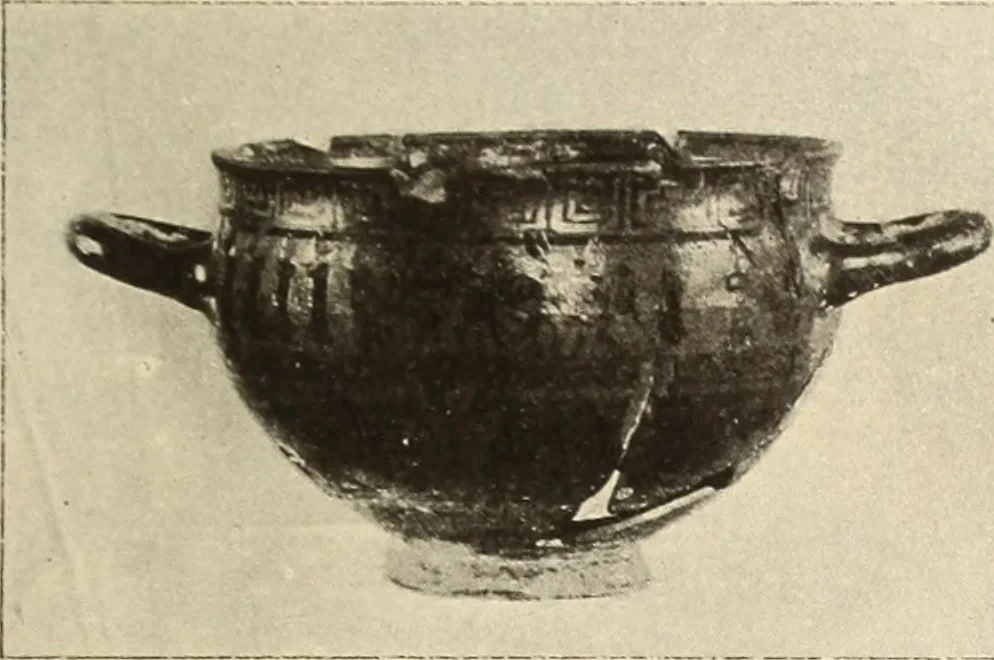 An illustration from Archaiologik ephmeris : ekdidomen hypo ts en Athnais Archaiologiks Hetairias, 1862, leaf 128