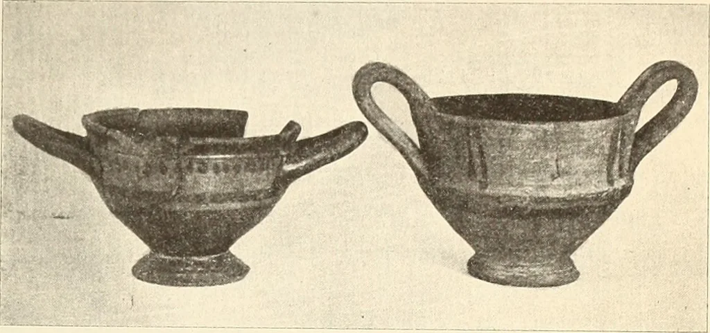 An illustration from Archaiologik ephmeris : ekdidomen hypo ts en Athnais Archaiologiks Hetairias, 1862, leaf 136