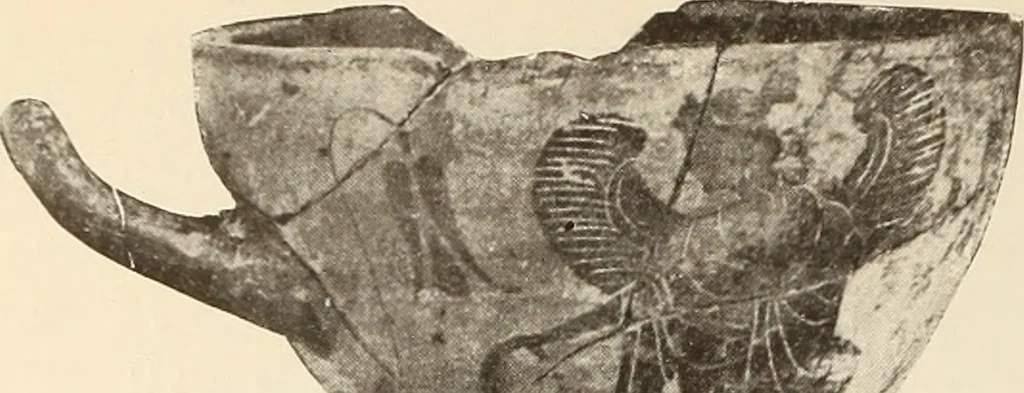 An illustration from Archaiologik ephmeris : ekdidomen hypo ts en Athnais Archaiologiks Hetairias, 1862, leaf 137