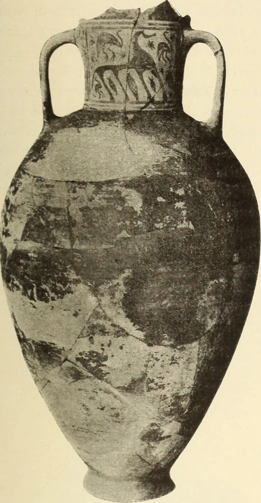 An illustration from Archaiologik ephmeris : ekdidomen hypo ts en Athnais Archaiologiks Hetairias, 1862, leaf 166