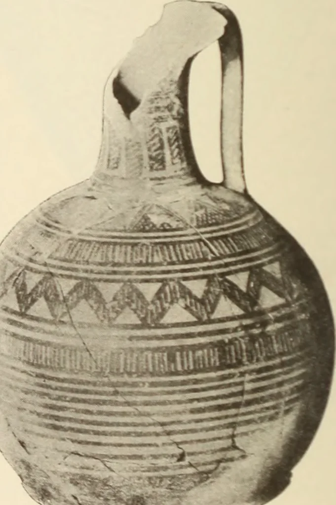 An illustration from Archaiologik ephmeris : ekdidomen hypo ts en Athnais Archaiologiks Hetairias, 1862, leaf 167