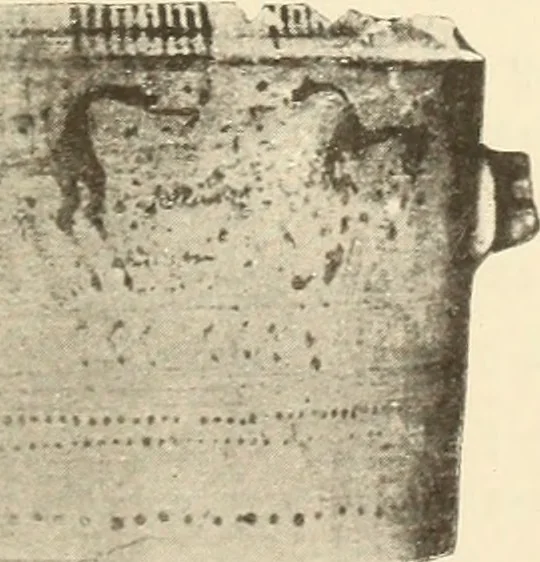 An illustration from Archaiologik ephmeris : ekdidomen hypo ts en Athnais Archaiologiks Hetairias, 1862, leaf 168