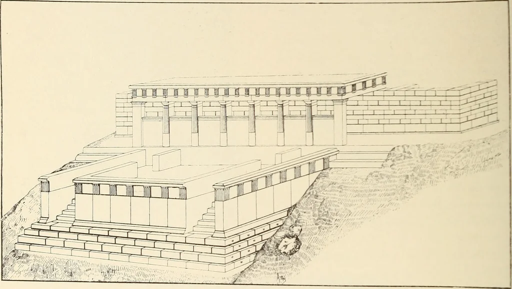 An illustration from Archaiologik ephmeris : ekdidomen hypo ts en Athnais Archaiologiks Hetairias, 1862, leaf 183