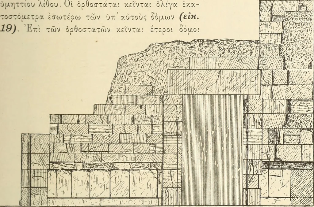 An illustration from Archaiologik ephmeris : ekdidomen hypo ts en Athnais Archaiologiks Hetairias, 1862, leaf 210
