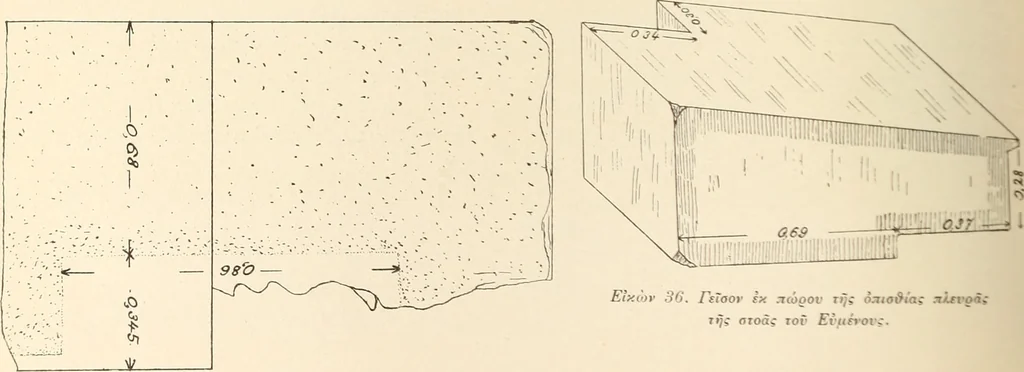 An illustration from Archaiologik ephmeris : ekdidomen hypo ts en Athnais Archaiologiks Hetairias, 1862, leaf 217
