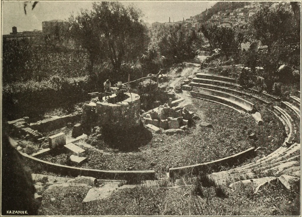 An illustration from Archaiologik ephmeris : ekdidomen hypo ts en Athnais Archaiologiks Hetairias, 1862, leaf 228