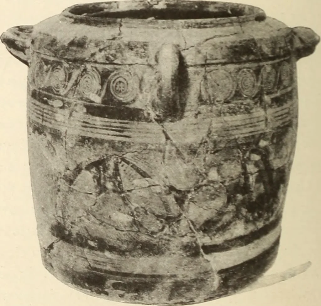 An illustration from Archaiologik ephmeris : ekdidomen hypo ts en Athnais Archaiologiks Hetairias, 1862, leaf 239