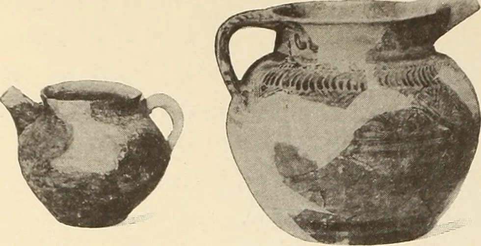 An illustration from Archaiologik ephmeris : ekdidomen hypo ts en Athnais Archaiologiks Hetairias, 1862, leaf 241