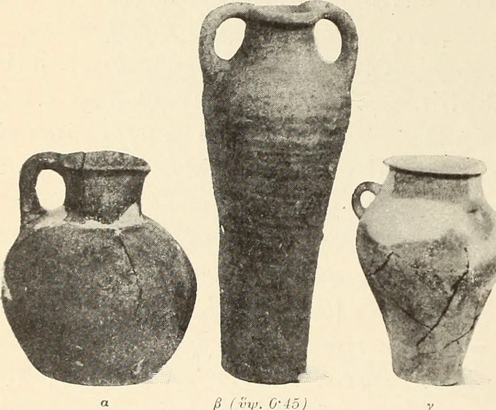 An illustration from Archaiologik ephmeris : ekdidomen hypo ts en Athnais Archaiologiks Hetairias, 1862, leaf 247