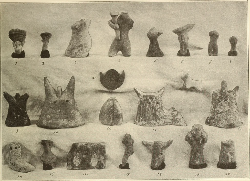 An illustration from Archaiologik ephmeris : ekdidomen hypo ts en Athnais Archaiologiks Hetairias, 1862, leaf 264