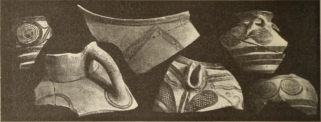 An illustration from Archaiologik ephmeris : ekdidomen hypo ts en Athnais Archaiologiks Hetairias, 1862, leaf 27