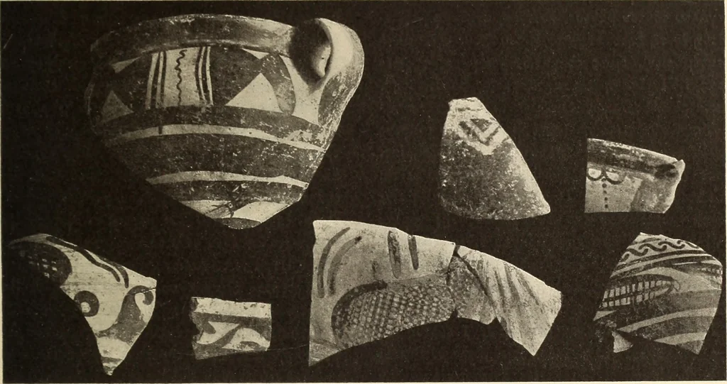 An illustration from Archaiologik ephmeris : ekdidomen hypo ts en Athnais Archaiologiks Hetairias, 1862, leaf 28