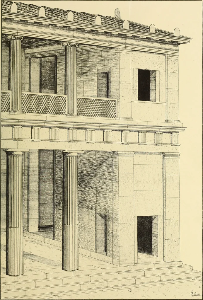 An illustration from Archaiologik ephmeris : ekdidomen hypo ts en Athnais Archaiologiks Hetairias, 1862, leaf 324