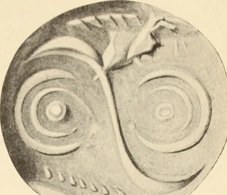 An illustration from Archaiologik ephmeris : ekdidomen hypo ts en Athnais Archaiologiks Hetairias, 1862, leaf 328