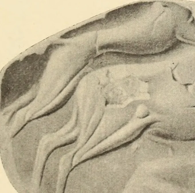 An illustration from Archaiologik ephmeris : ekdidomen hypo ts en Athnais Archaiologiks Hetairias, 1862, leaf 330