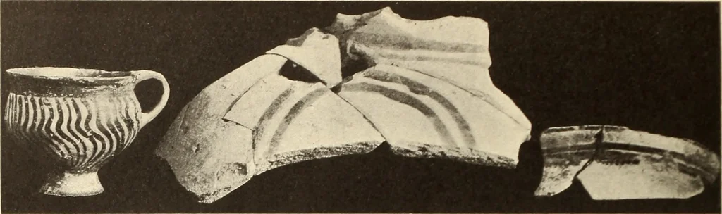 An illustration from Archaiologik ephmeris : ekdidomen hypo ts en Athnais Archaiologiks Hetairias, 1862, leaf 37