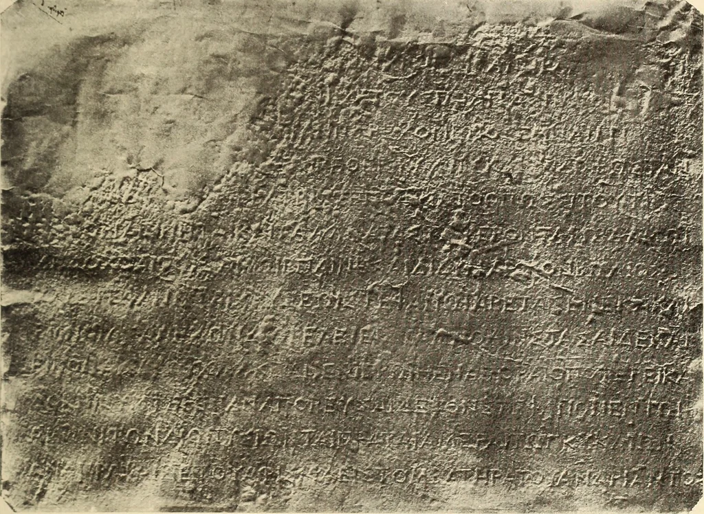 An illustration from Archaiologik ephmeris : ekdidomen hypo ts en Athnais Archaiologiks Hetairias, 1862, leaf 376