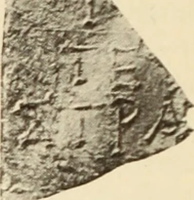An illustration from Archaiologik ephmeris : ekdidomen hypo ts en Athnais Archaiologiks Hetairias, 1862, leaf 407