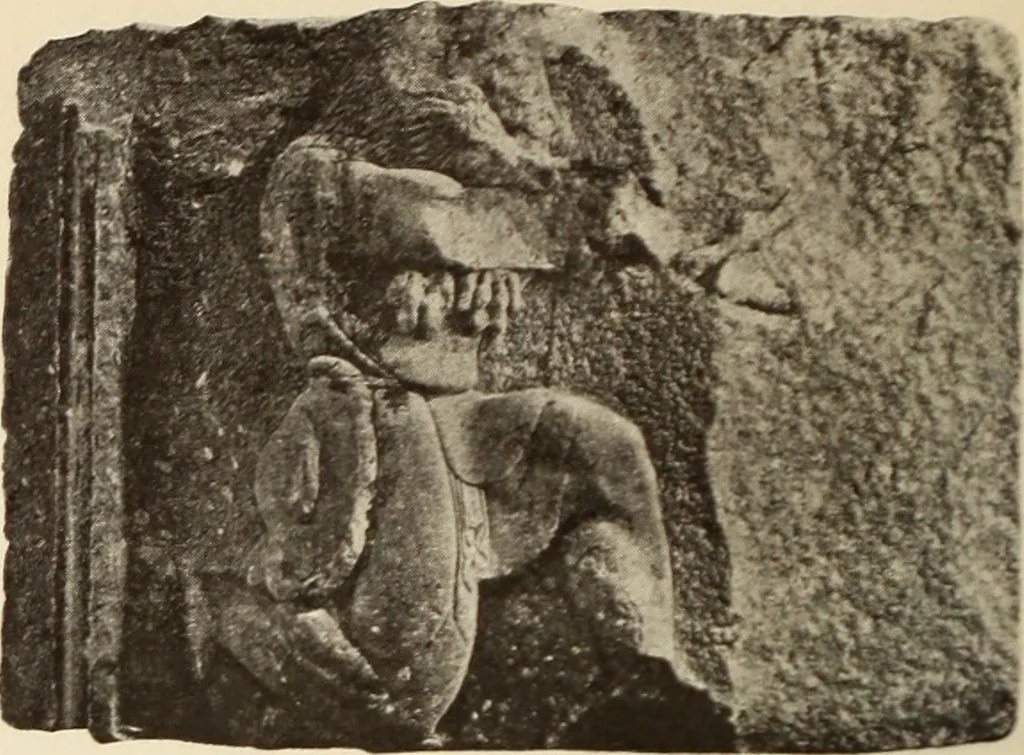 An illustration from Archaiologik ephmeris : ekdidomen hypo ts en Athnais Archaiologiks Hetairias, 1862, leaf 457