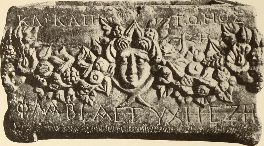 An illustration from Archaiologik ephmeris : ekdidomen hypo ts en Athnais Archaiologiks Hetairias, 1862, leaf 463