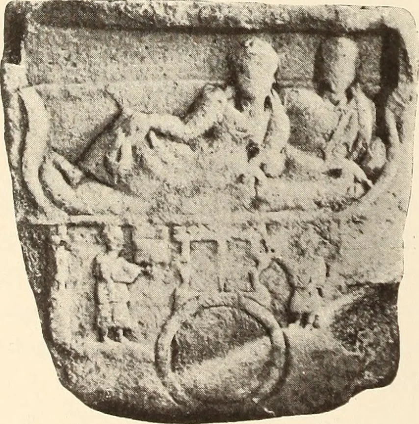 An illustration from Archaiologik ephmeris : ekdidomen hypo ts en Athnais Archaiologiks Hetairias, 1862, leaf 463