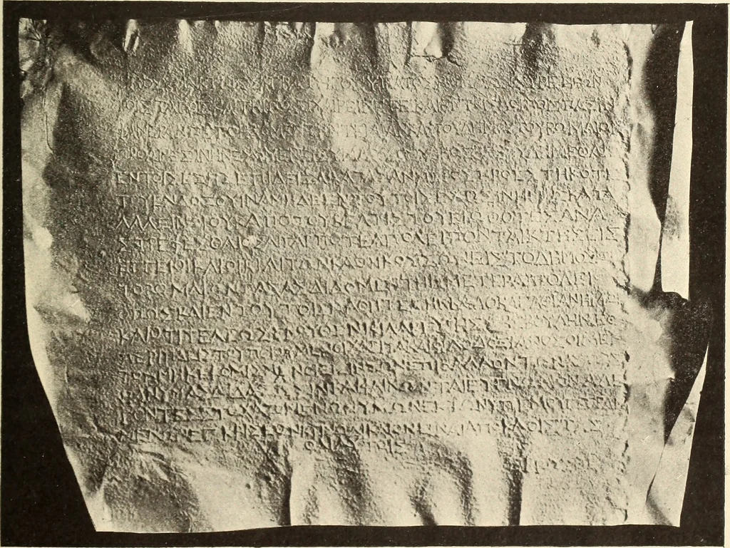 An illustration from Archaiologik ephmeris : ekdidomen hypo ts en Athnais Archaiologiks Hetairias, 1862, leaf 518