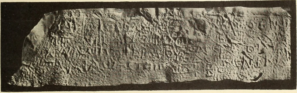 An illustration from Archaiologik ephmeris : ekdidomen hypo ts en Athnais Archaiologiks Hetairias, 1862, leaf 538
