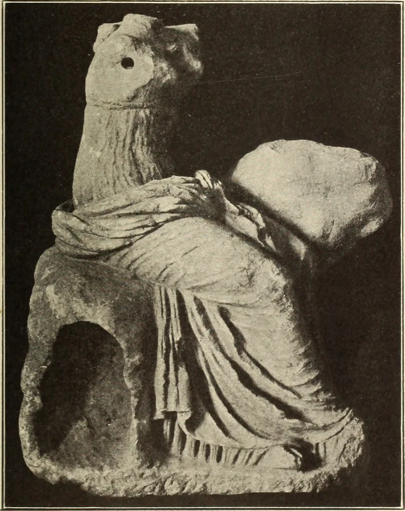 An illustration from Archaiologik ephmeris : ekdidomen hypo ts en Athnais Archaiologiks Hetairias, 1862, leaf 572