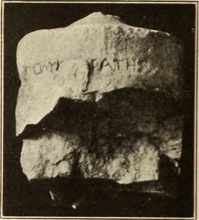 An illustration from Archaiologik ephmeris : ekdidomen hypo ts en Athnais Archaiologiks Hetairias, 1862, leaf 579