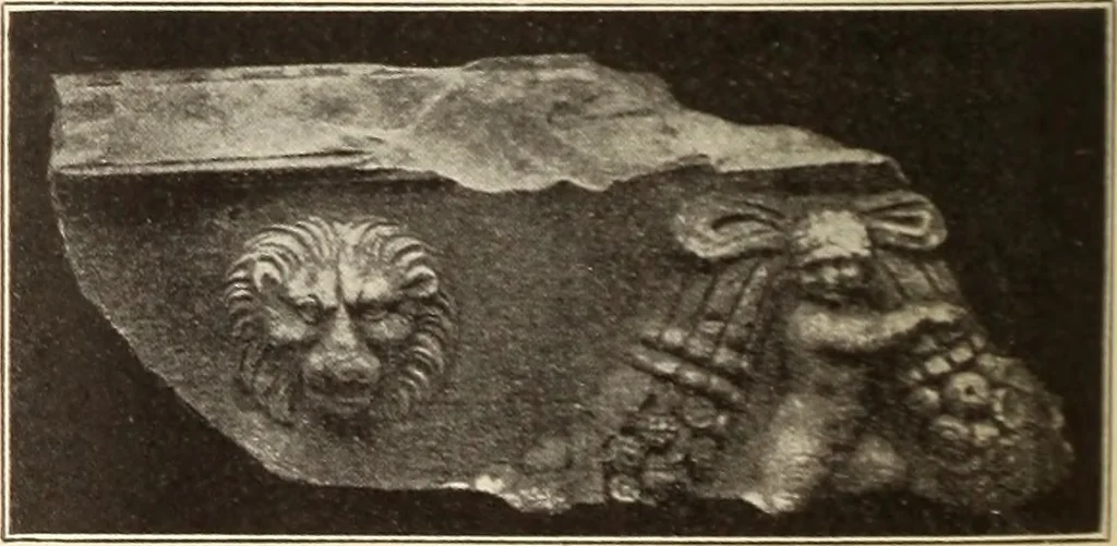 An illustration from Archaiologik ephmeris : ekdidomen hypo ts en Athnais Archaiologiks Hetairias, 1862, leaf 581