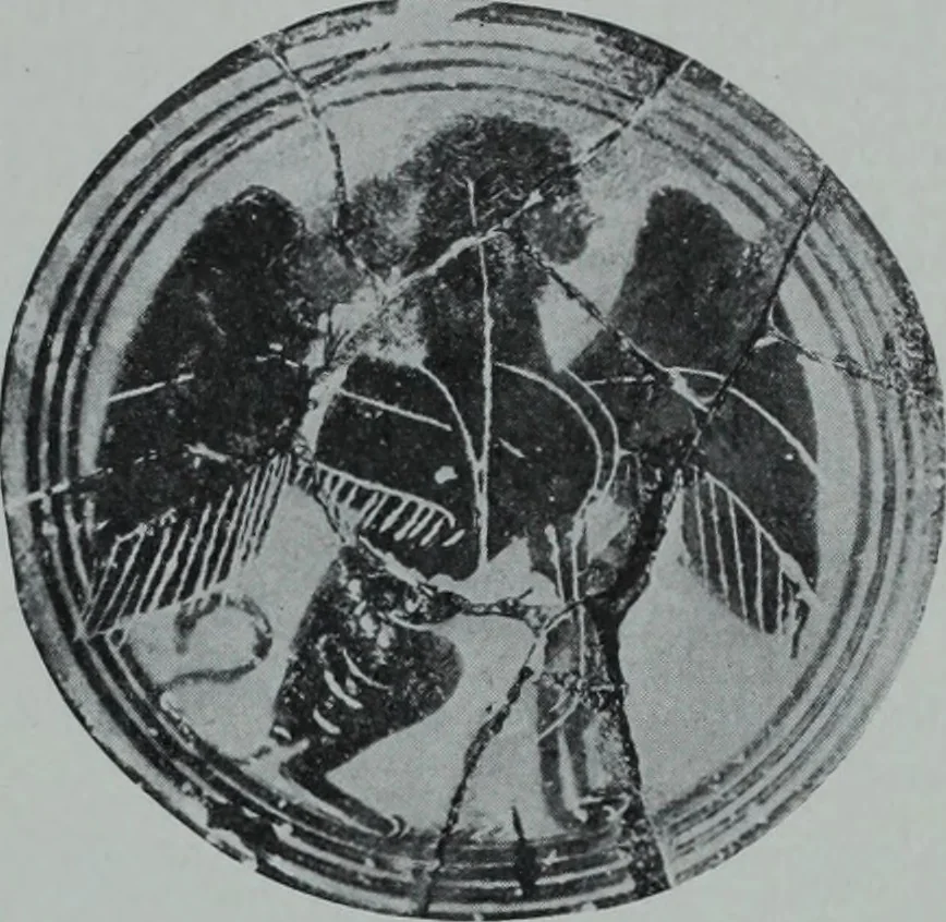 An illustration from Archaiologik ephmeris : ekdidomen hypo ts en Athnais Archaiologiks Hetairias, 1862, leaf 126