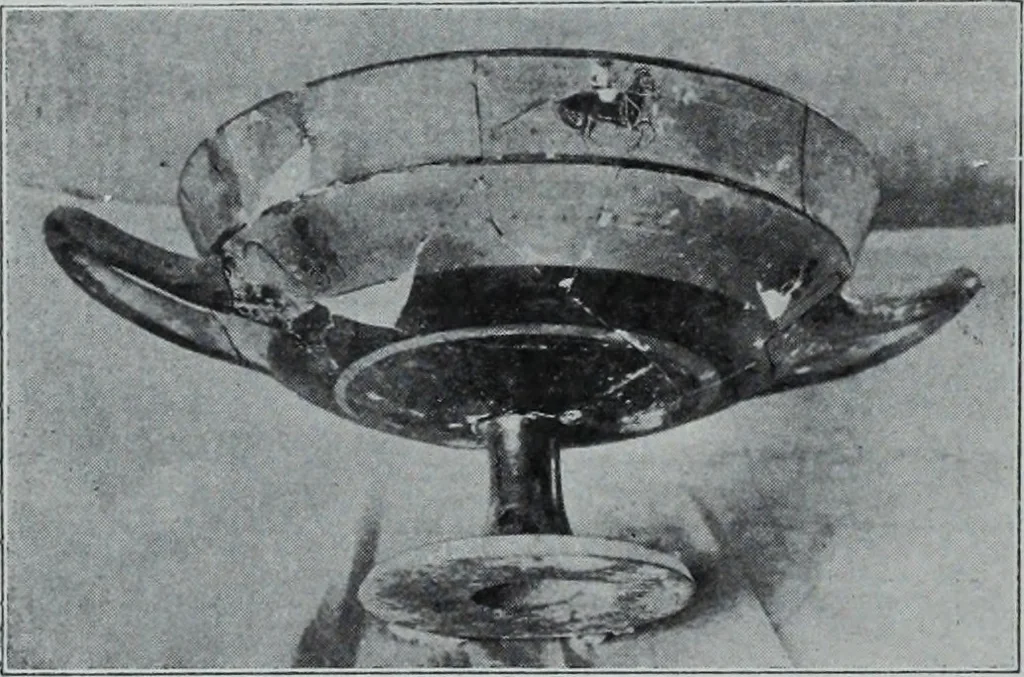 An illustration from Archaiologik ephmeris : ekdidomen hypo ts en Athnais Archaiologiks Hetairias, 1862, leaf 127
