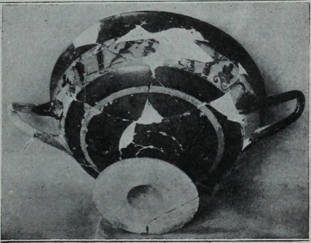 An illustration from Archaiologik ephmeris : ekdidomen hypo ts en Athnais Archaiologiks Hetairias, 1862, leaf 128