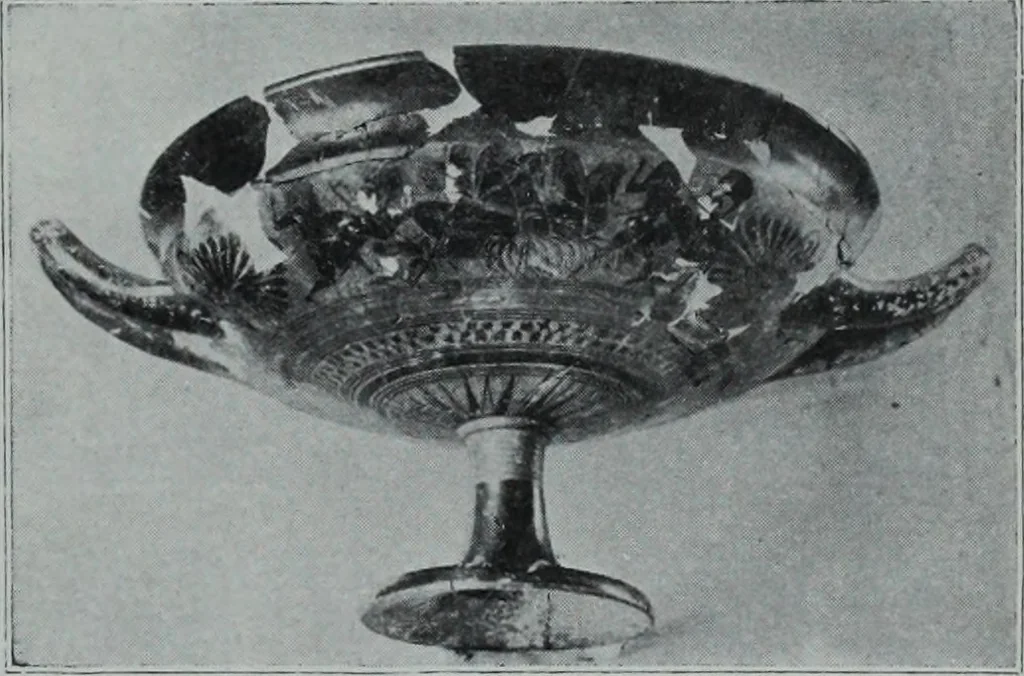 An illustration from Archaiologik ephmeris : ekdidomen hypo ts en Athnais Archaiologiks Hetairias, 1862, leaf 132