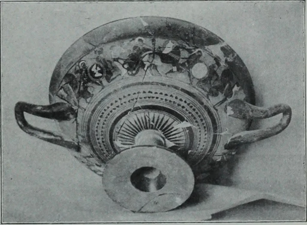 An illustration from Archaiologik ephmeris : ekdidomen hypo ts en Athnais Archaiologiks Hetairias, 1862, leaf 132