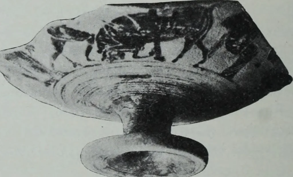 An illustration from Archaiologik ephmeris : ekdidomen hypo ts en Athnais Archaiologiks Hetairias, 1862, leaf 135