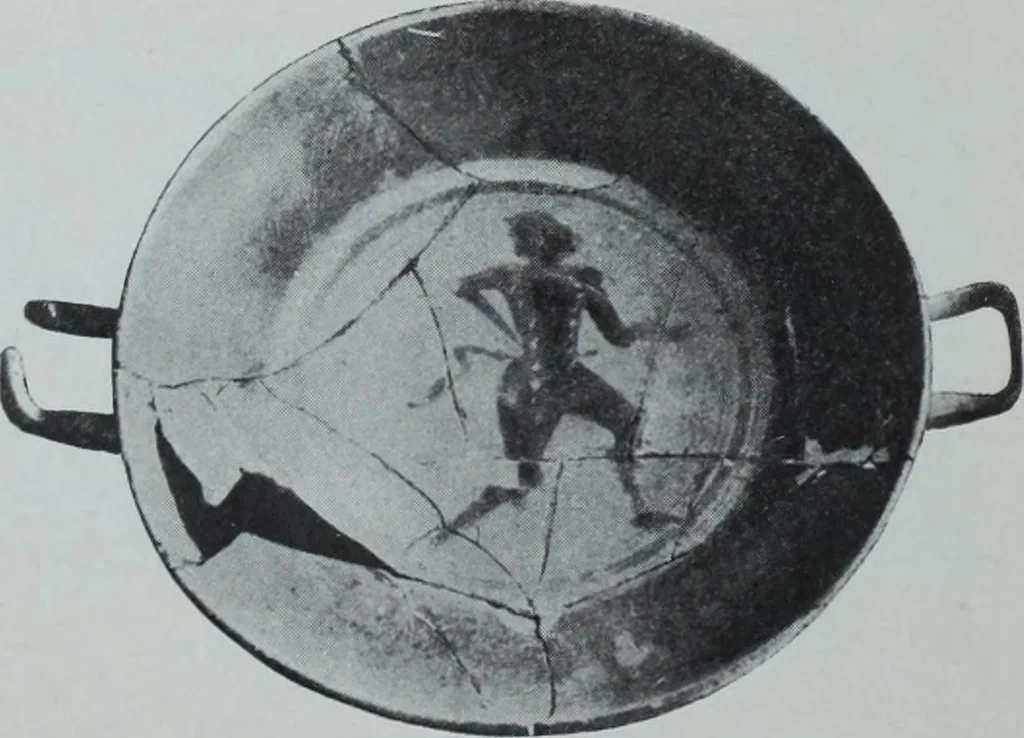 An illustration from Archaiologik ephmeris : ekdidomen hypo ts en Athnais Archaiologiks Hetairias, 1862, leaf 135