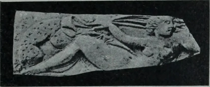 An illustration from Archaiologik ephmeris : ekdidomen hypo ts en Athnais Archaiologiks Hetairias, 1862, leaf 148