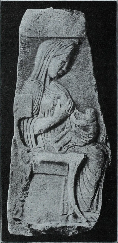 An illustration from Archaiologik ephmeris : ekdidomen hypo ts en Athnais Archaiologiks Hetairias, 1862, leaf 201