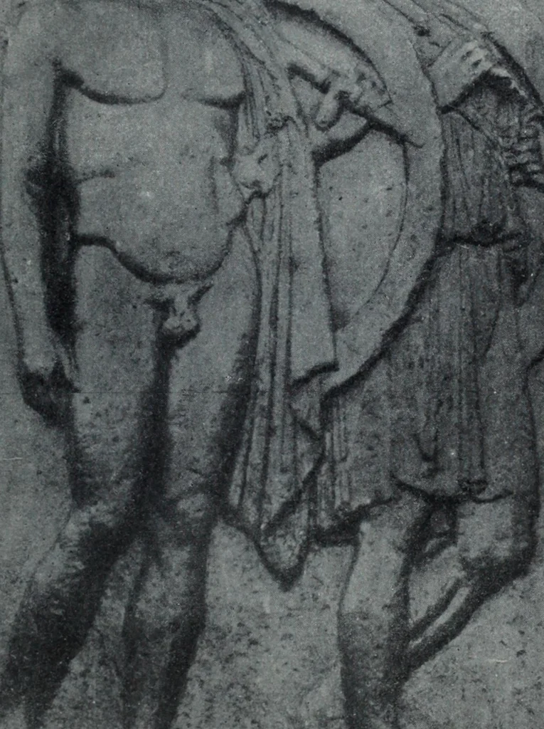 An illustration from Archaiologik ephmeris : ekdidomen hypo ts en Athnais Archaiologiks Hetairias, 1862, leaf 248
