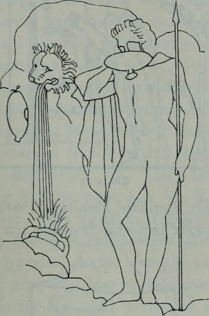 An illustration from Archaiologik ephmeris : ekdidomen hypo ts en Athnais Archaiologiks Hetairias, 1862, leaf 302