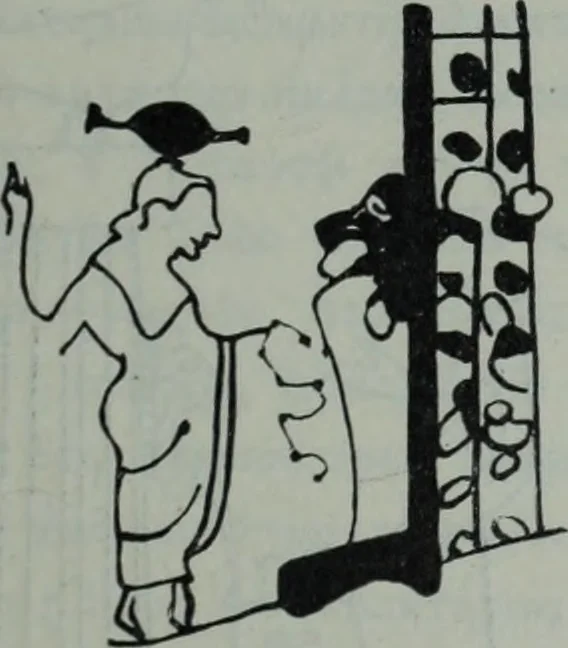 An illustration from Archaiologik ephmeris : ekdidomen hypo ts en Athnais Archaiologiks Hetairias, 1862, leaf 302