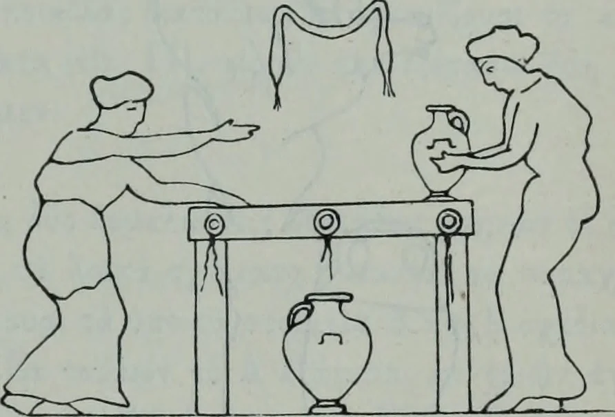 An illustration from Archaiologik ephmeris : ekdidomen hypo ts en Athnais Archaiologiks Hetairias, 1862, leaf 302