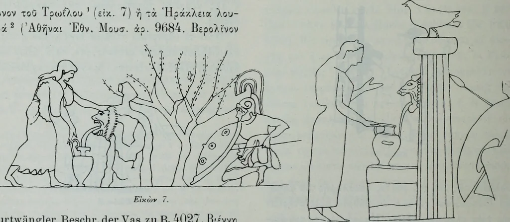 An illustration from Archaiologik ephmeris : ekdidomen hypo ts en Athnais Archaiologiks Hetairias, 1862, leaf 303