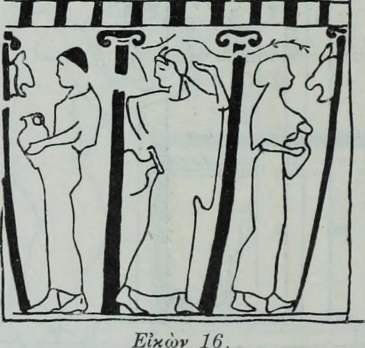 An illustration from Archaiologik ephmeris : ekdidomen hypo ts en Athnais Archaiologiks Hetairias, 1862, leaf 307