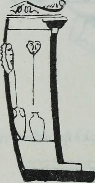 An illustration from Archaiologik ephmeris : ekdidomen hypo ts en Athnais Archaiologiks Hetairias, 1862, leaf 309