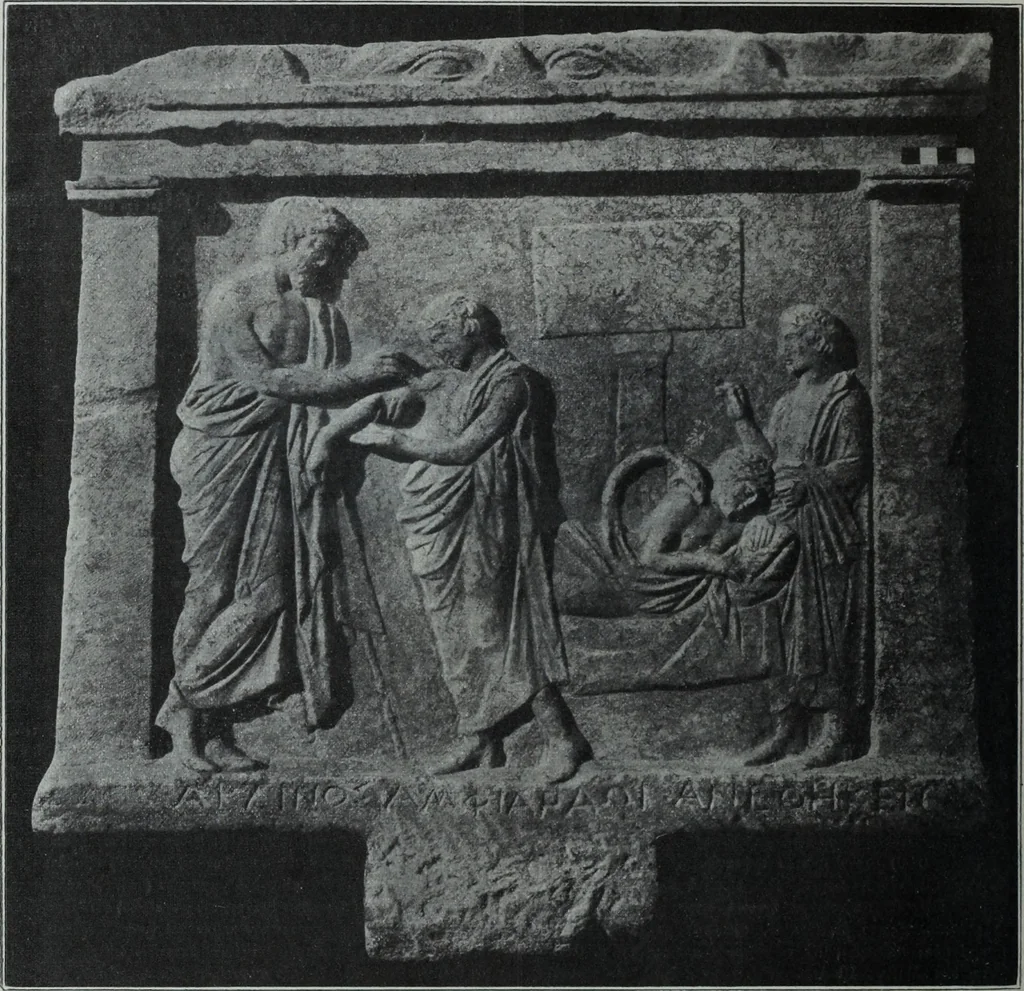 An illustration from Archaiologik ephmeris : ekdidomen hypo ts en Athnais Archaiologiks Hetairias, 1862, leaf 325
