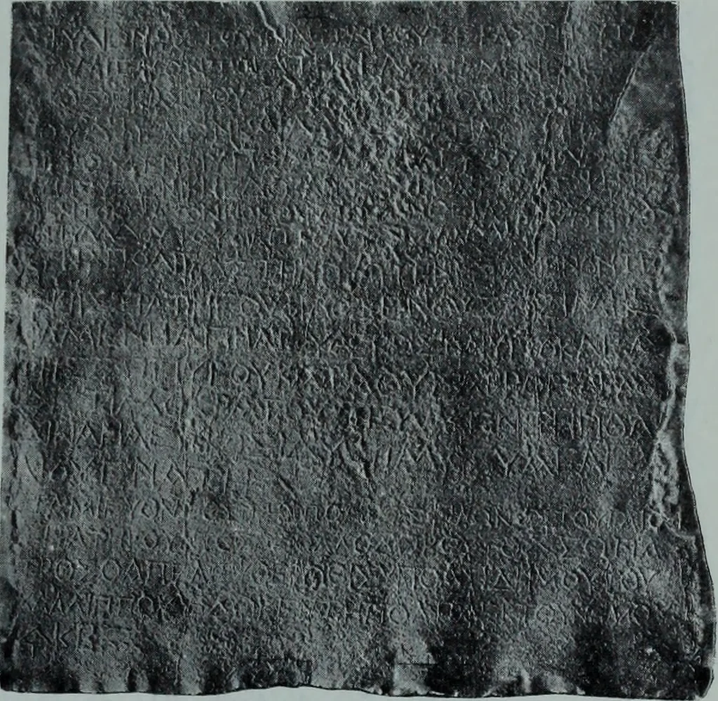 An illustration from Archaiologik ephmeris : ekdidomen hypo ts en Athnais Archaiologiks Hetairias, 1862, leaf 358