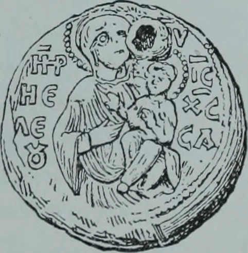 An illustration from Archaiologik ephmeris : ekdidomen hypo ts en Athnais Archaiologiks Hetairias, 1862, leaf 434